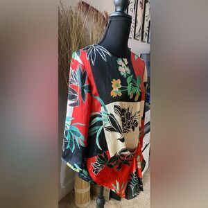 Elegant Floral Women's Tunic